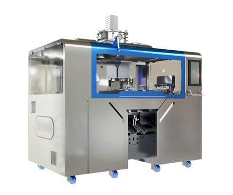 คุณภาพ  Die Roll Speed 1-7rpm Ф150x320mm Six Generation Soft Capsule Machine Siemens Schneider Control System โรงงาน