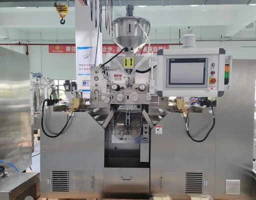 อัตราความเร็วการม้วน 1-10 rpm เครื่องผลิตแคปซูลเจลอ่อนสําหรับแคปซูลที่กําหนดเอง