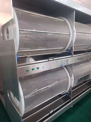 4 หมวด 290W เครื่องแห้งแคปซูลอ่อน แก้วน้ำทรงทัมเบลอร์ กับกรงหมุน 18-30rpm