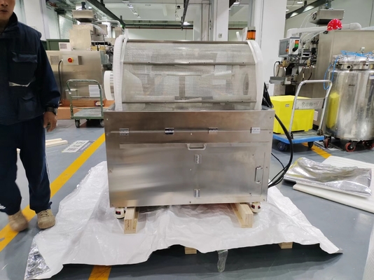 3 กลุ่ม Rotary Cage Soft Capsule Tumbler Dryer กับ 50kg 4 หมุนหมุนหมุน